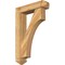 Ekena Millwork Westlake Arts and Crafts Rough Sawn Bracket w/ Offset Brace, Western Red Cedar, 6"W x 24"D x 36"H BKT0604X24X36WTL03RWR - alternate 1